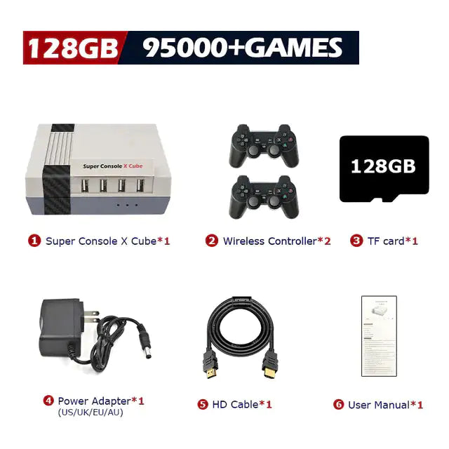 Super X Cube Retro Video Game Console - Variety Products Market