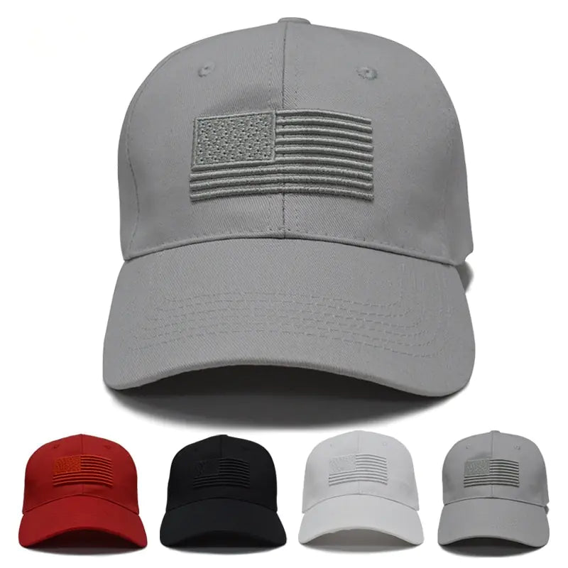 Tactical USA Flag Baseball Caps - Variety Products Market
