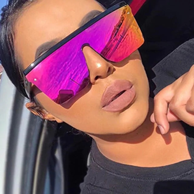 Vintage Oversized Square Sunglasses - Variety Products Market