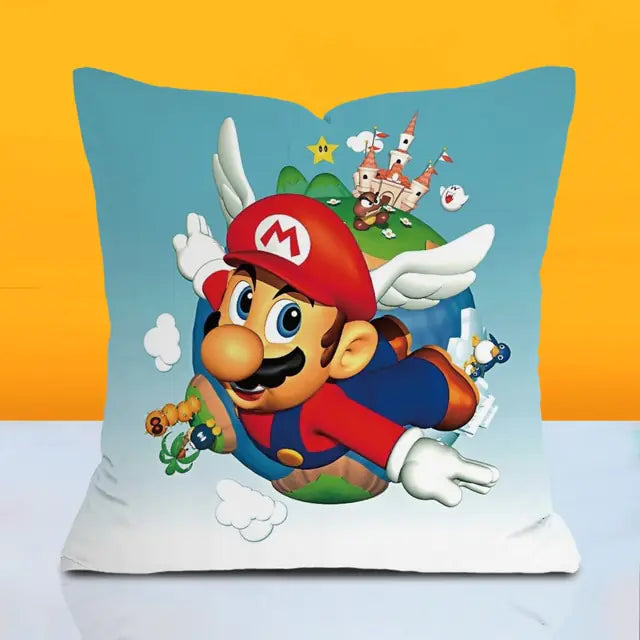 Super Mario Bros Pillow with Cover - Variety Products Market