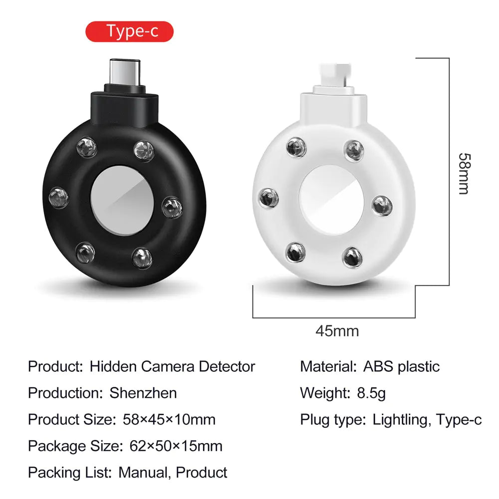 Portable Anti-Peeping Surveillance Detector - Variety Products Market