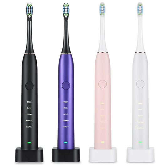 Electric Toothbrush IPX7 Replacement Heads Set - Variety Products Market