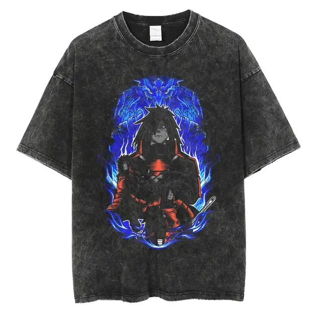 Naruto Print Vintage T-Shirt - Variety Products Market
