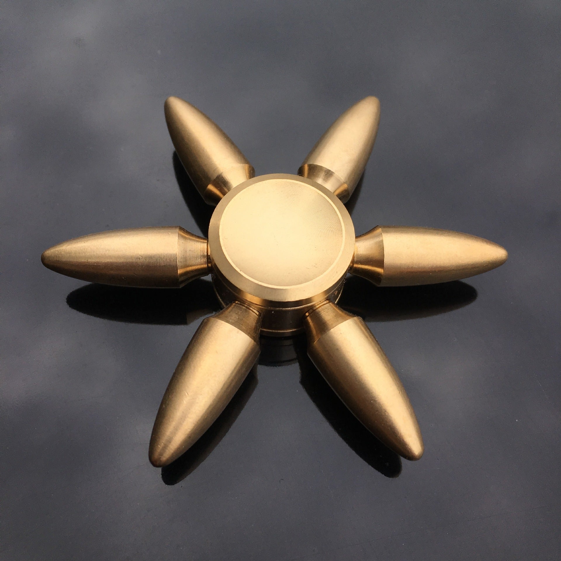 Metal Rainbow Fidget Spinner Toys,Hand Spinners Toy Can Spin 1-3 Min Stress Reducer High Speed Bearing For  Children,Office Desk Gadget,Outdoor - Variety Products Market