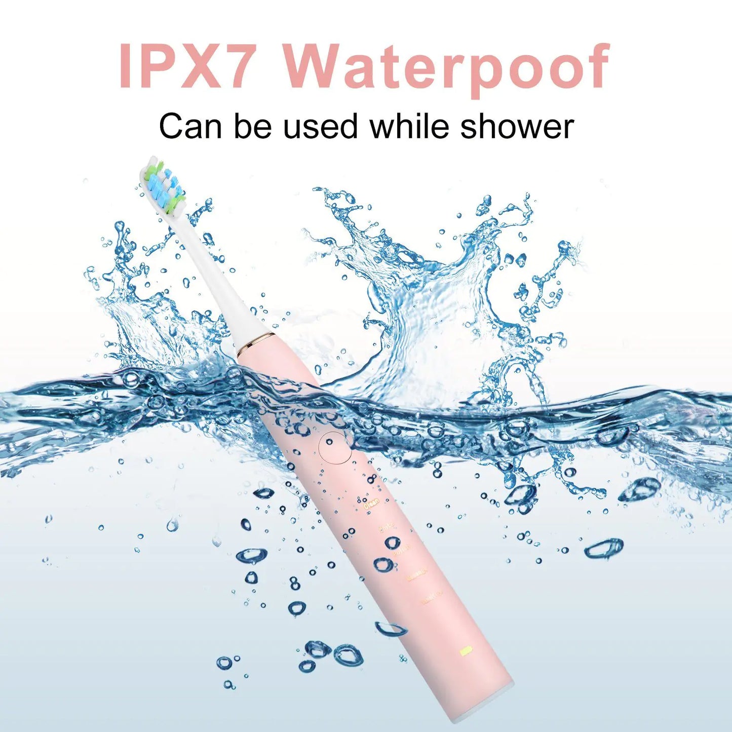 Electric Toothbrush IPX7 Replacement Heads Set - Variety Products Market