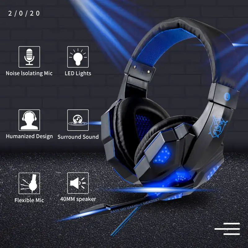 Wired Gamer Headset - Variety Products Market