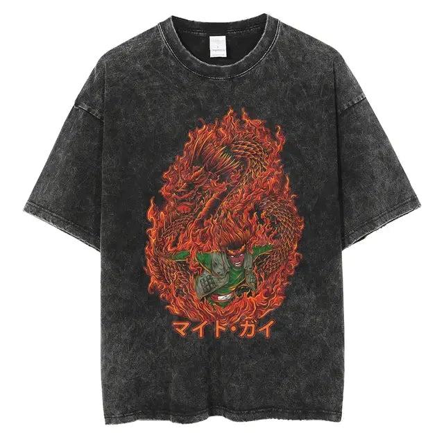 Naruto Print Vintage T-Shirt - Variety Products Market