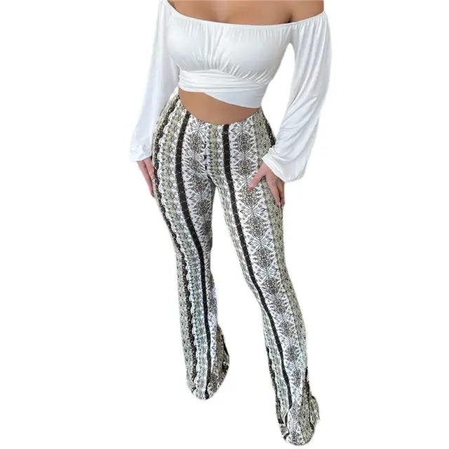 Elastic Tight High Waist Pants For Women - Variety Products Market
