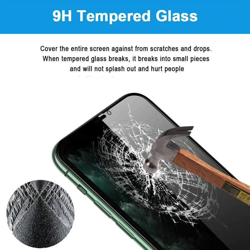 3 Pack For iPhone 15 14 13 12 11 Pro Max Privacy Tempered Glass Screen Protector - Variety Products Market