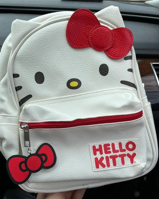 Red White Bow Backpack Bag - Variety Products Market