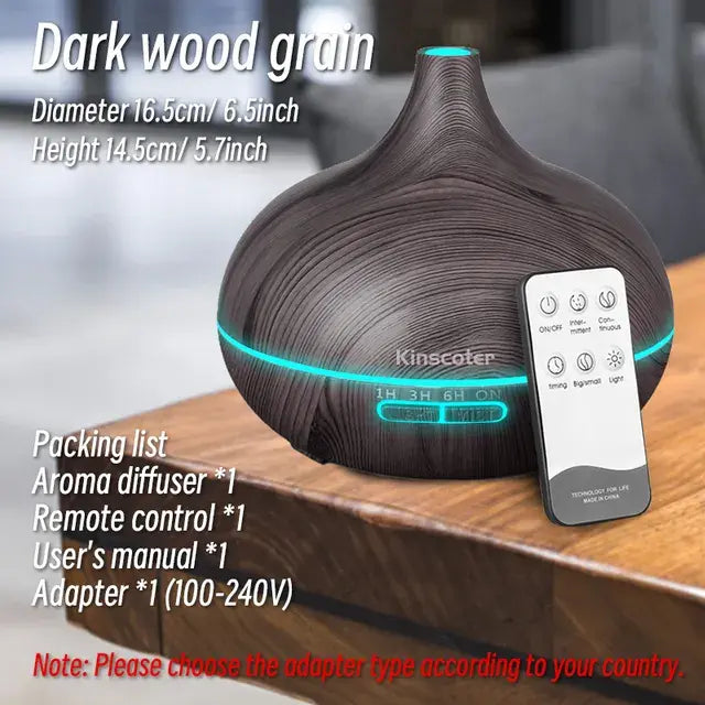 Remote-Controlled Essential Oil Diffuse - Variety Products Market
