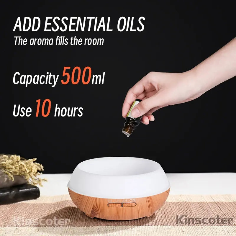Remote-Controlled Essential Oil Diffuse - Variety Products Market