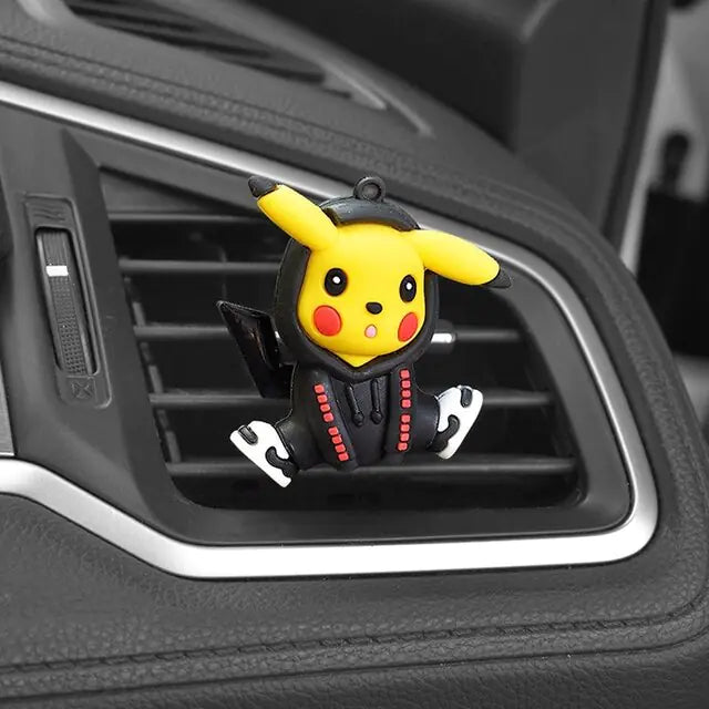Pokemon Pikachu Car Aromatherapy Clip Cute Anime Doll Car - Variety Products Market