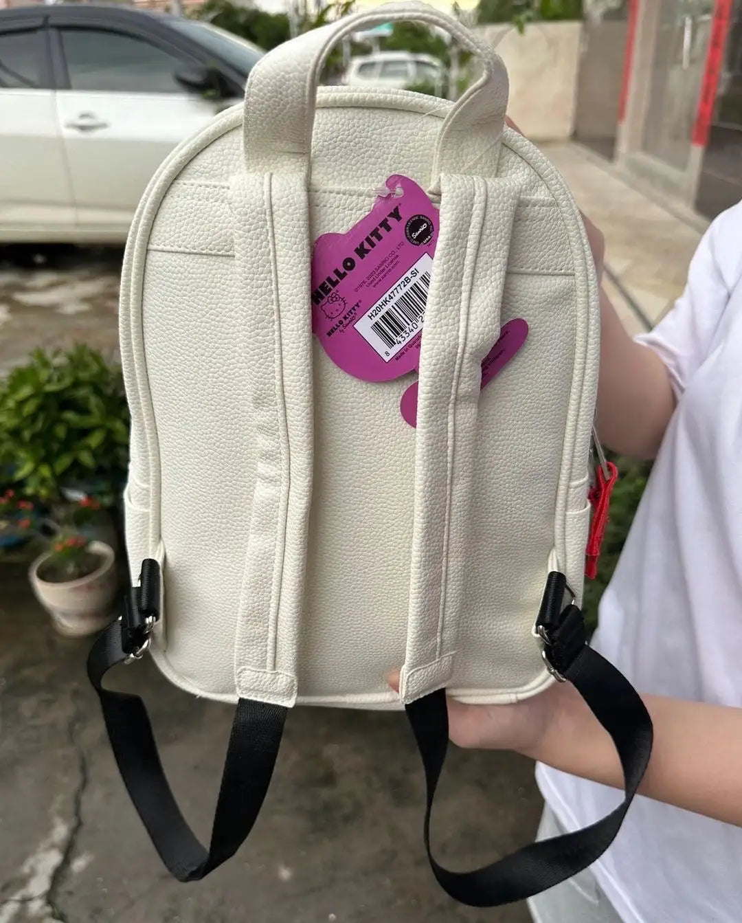 Red White Bow Backpack Bag - Variety Products Market