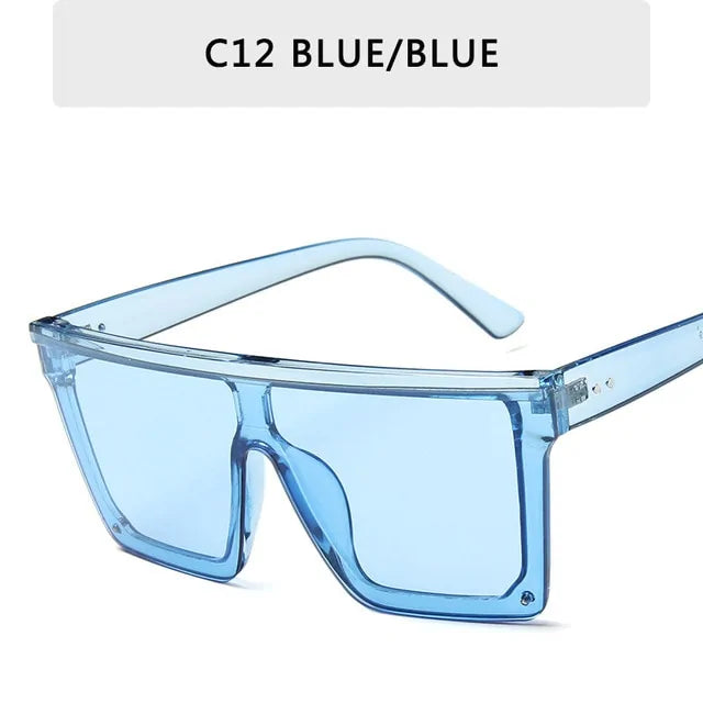 Vintage Oversized Square Sunglasses - Variety Products Market
