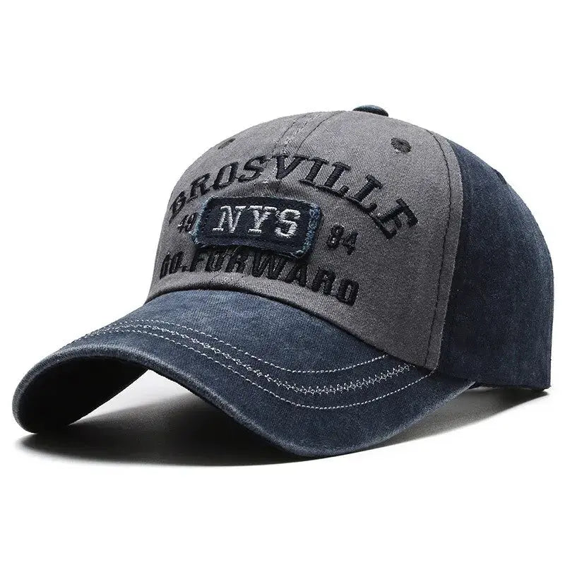 Distressed Cotton Baseball Cap - Variety Products Market
