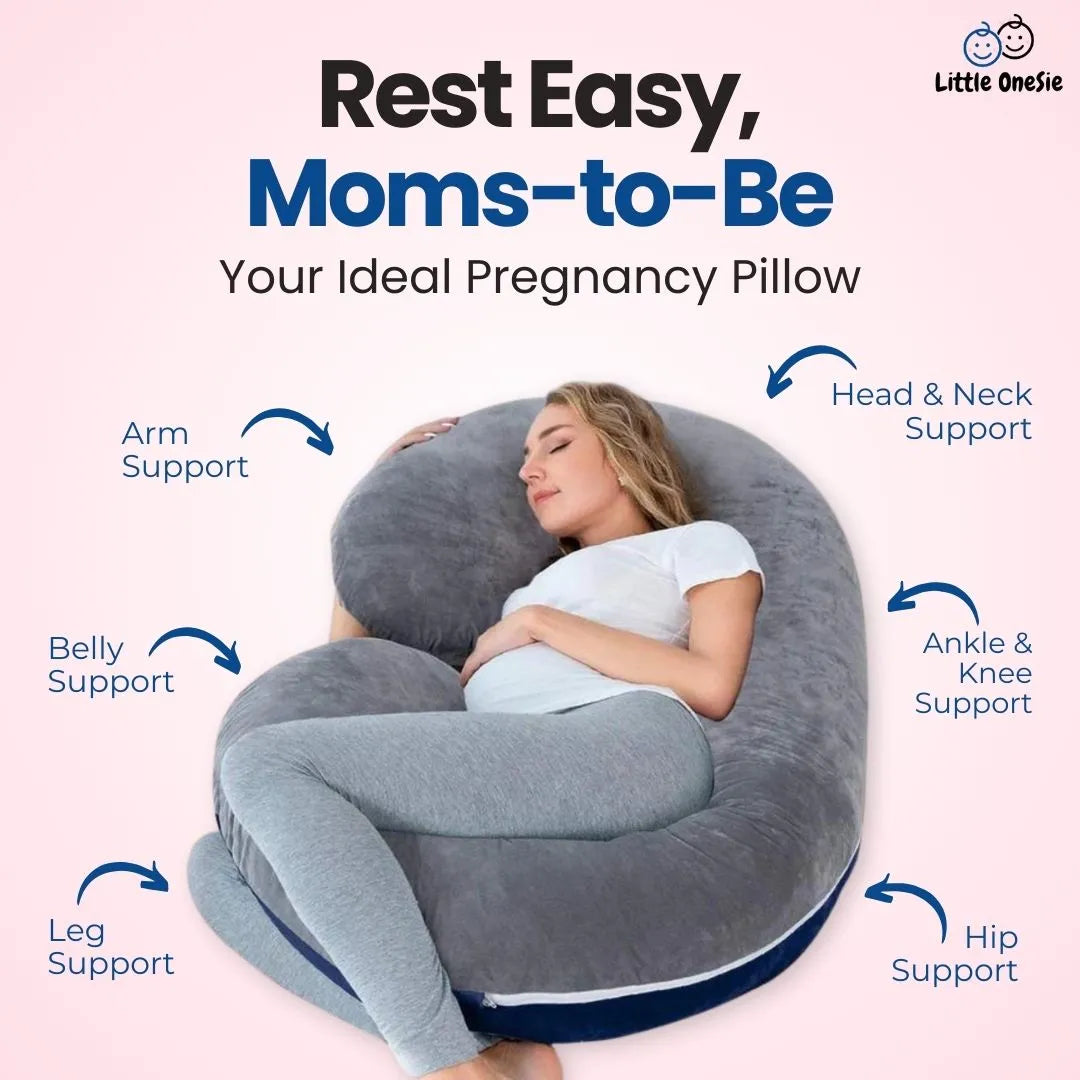 Ultimate Comfort C-Shaped Pregnancy Body Pillow - Variety Products Market