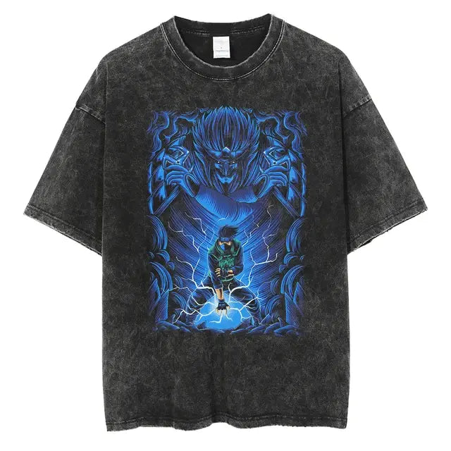 Naruto Print Vintage T-Shirt - Variety Products Market