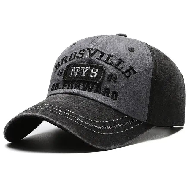 Distressed Cotton Baseball Cap - Variety Products Market