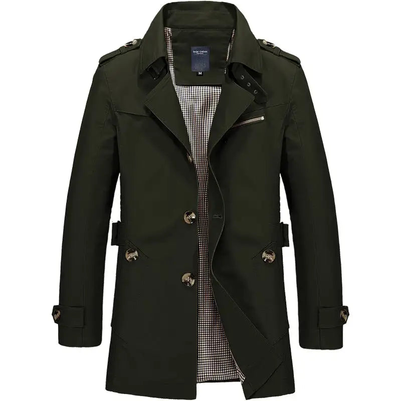 Long Business Jacket for Men In Pure Cotton - Variety Products Market