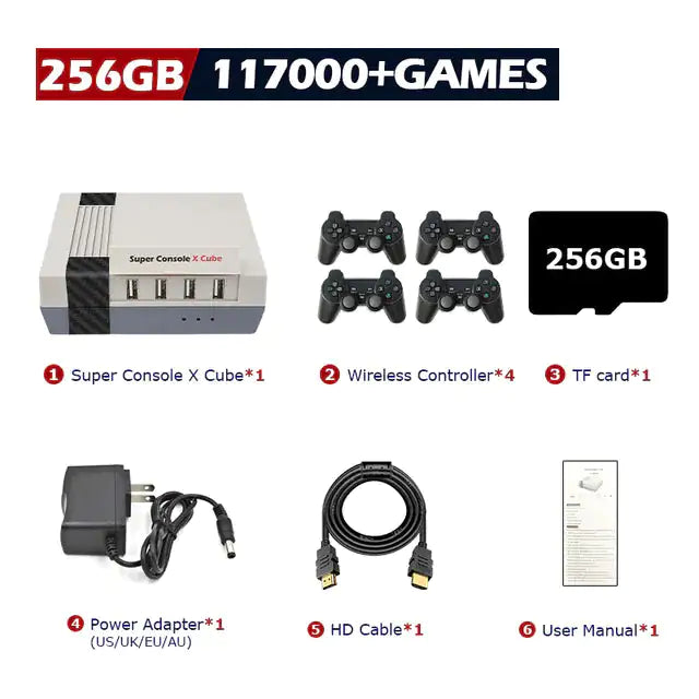 Super X Cube Retro Video Game Console - Variety Products Market